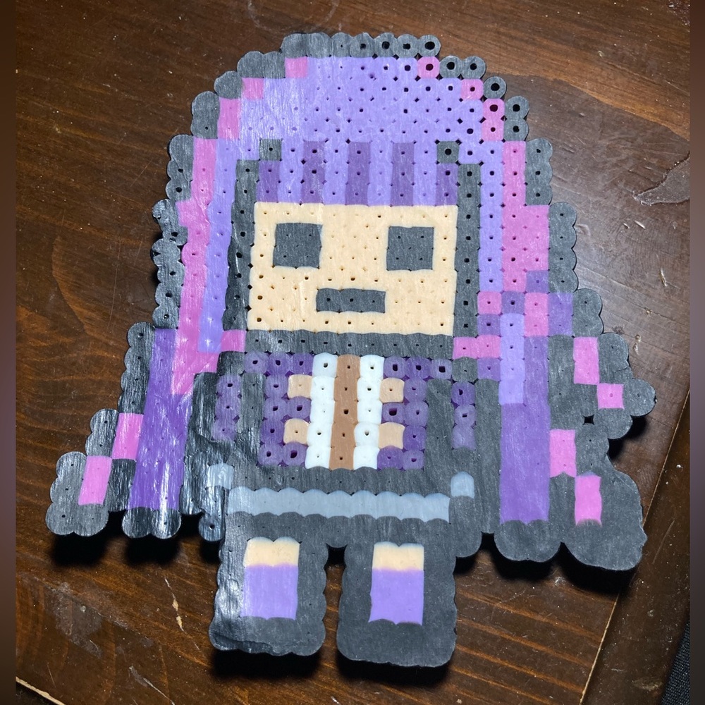 Kyoko Kirigiri Danganronpa Perler Bead Art
